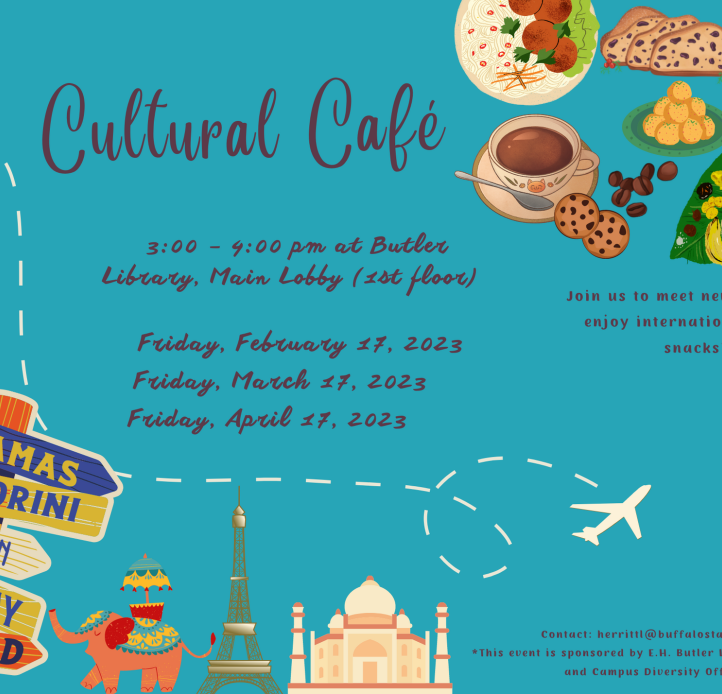Cultural Café Promotional Material