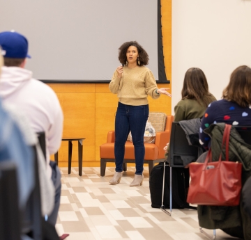 Author Jessica Wilson's Lecture at Buffalo State University 